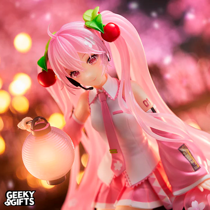 Taito Prize Figure Hatsune Miku Sakura Miku Lantern