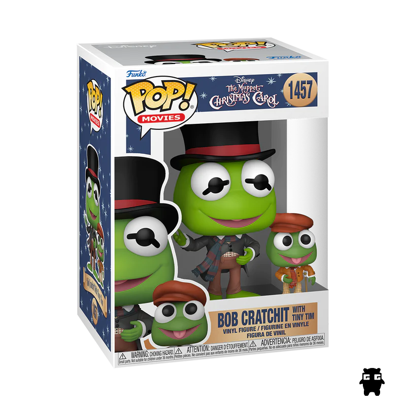 Funko Pop Movies: The Muppets Christmas Carol - Bob Cratchit with Tiny Tim 1457