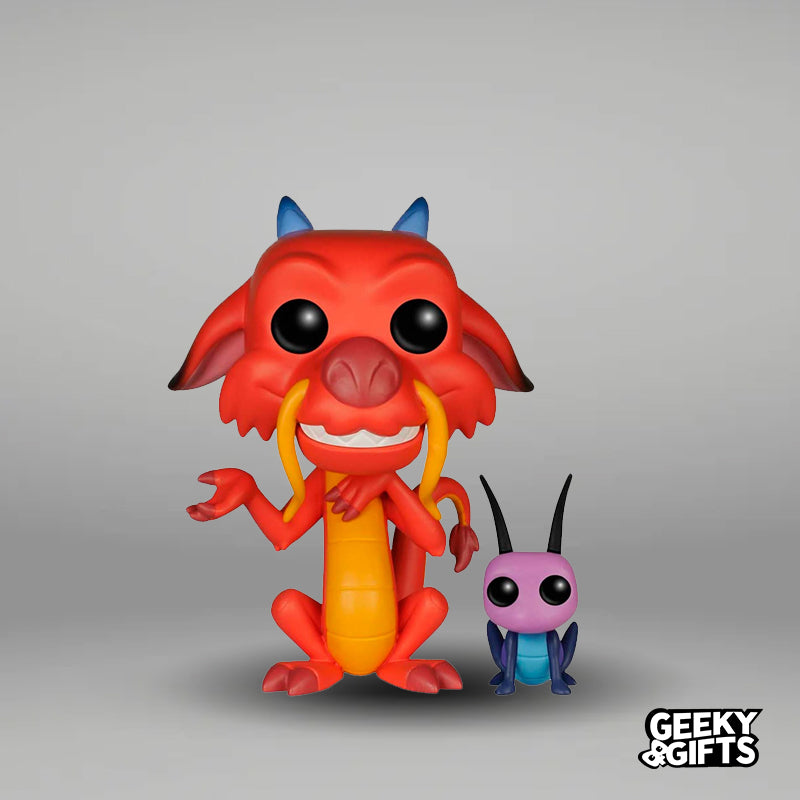 Funko Pop Disney Mushu And Cricket 167