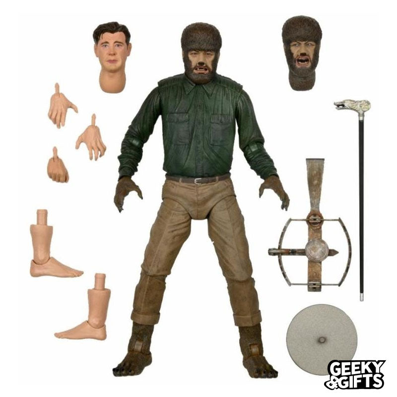 Neca Action Figure Ultimate: Universal Monsters - Wolfman 7 Pulgadas