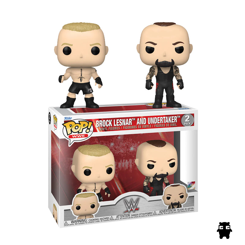 Funko Pop WWE Brock Lesnar & Undertaker 2 Pack