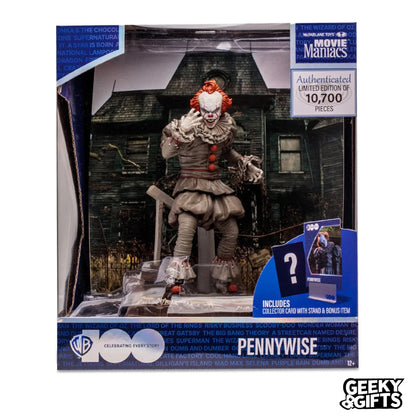 McFarlane Statues Movie Maniacs: Warner Bros 100 It Capitulo 2 - Pennywise