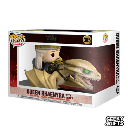 Funko Pop Rides: House of the Dragon - Rhaenyra with Syrax 305