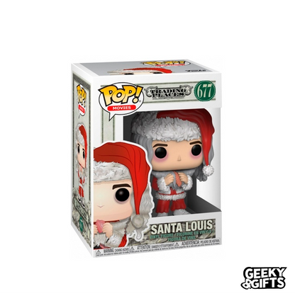 Funko Pop Movies: Trading Places Santa Louis 677