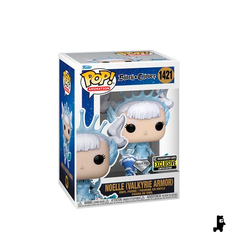 Funko Pop Animation Black Clover Noelle Valkyrie Armor Diamond EE 1421