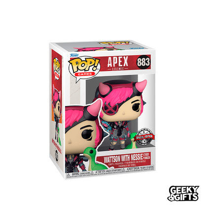 Funko Pop Games Wattson with Nessie (Cyber Punked)