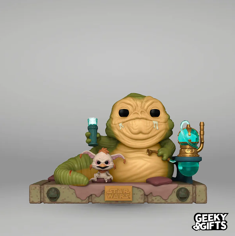 Funko Pop Moment: Star Wars - Jabba The Hutt & Salacious B. Crumb 611