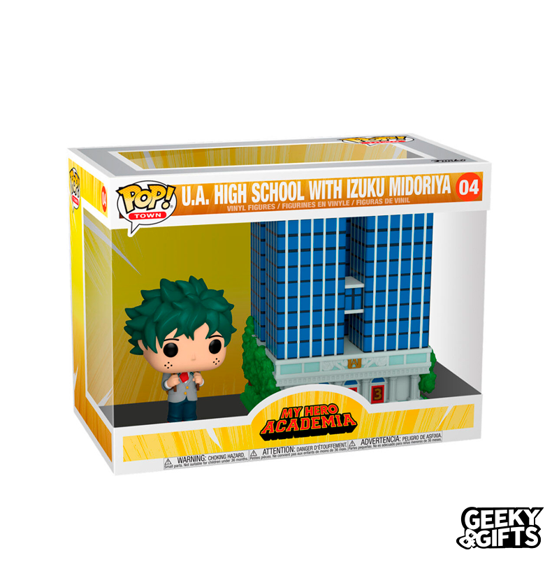 Funko Pop! Town: My Hero Academia -  U.A. High School With Izuku Midoriya 04
