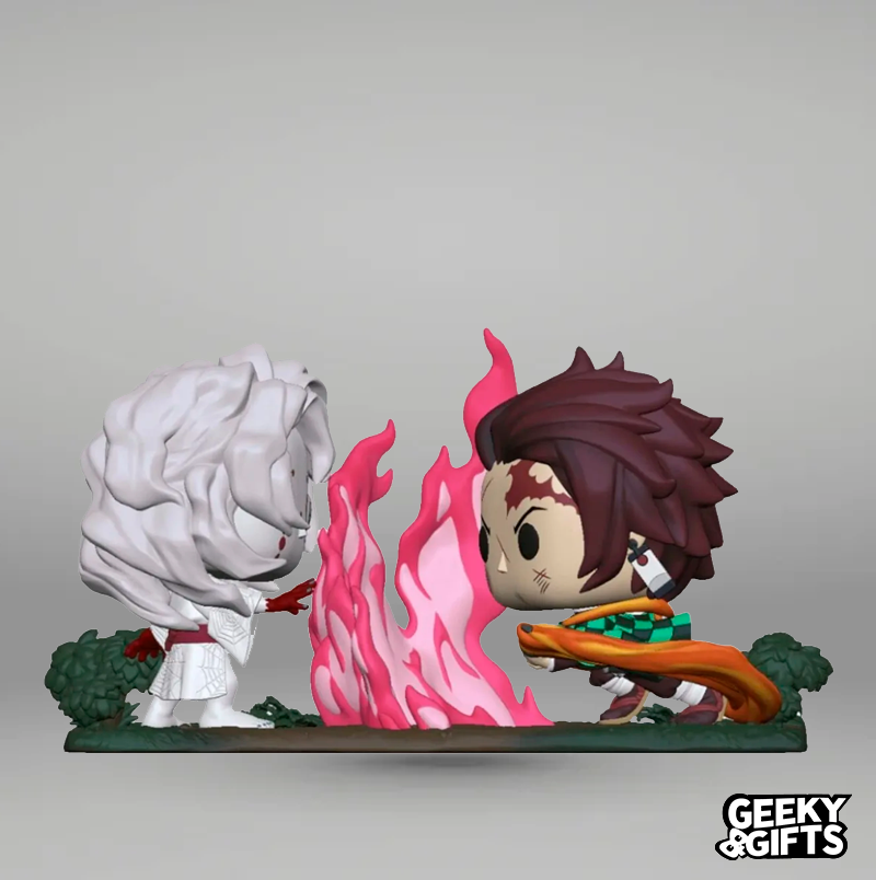 Funko Pop Moment: Demon Slayer - Tanjiro vs Rui 1034