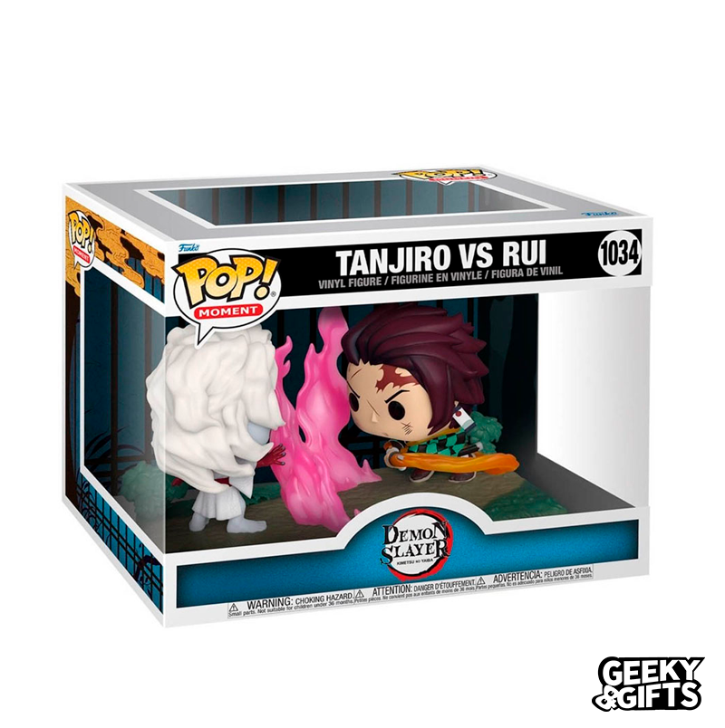 Funko Pop Moment: Demon Slayer - Tanjiro vs Rui 1034