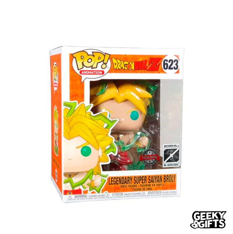 Funko Pop sale Dragon Ball Z Broly glow chase