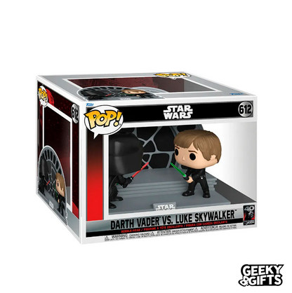 Funko Pop Movie Moment Darth Vader Vs. Luke Skywalker 612