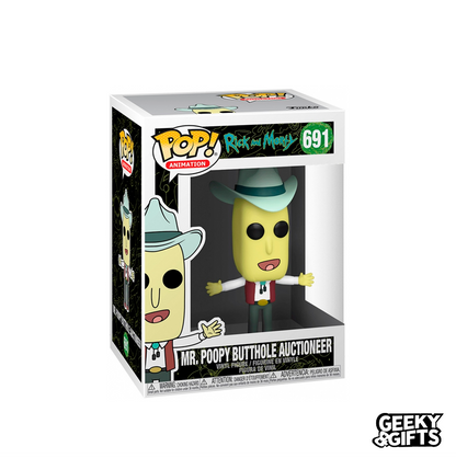 Funko Pop Animation Mr. Poopy Butthole Auctioneer 691