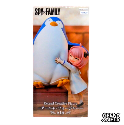 Furyu Exceed Creative Anya Forger With Penguin