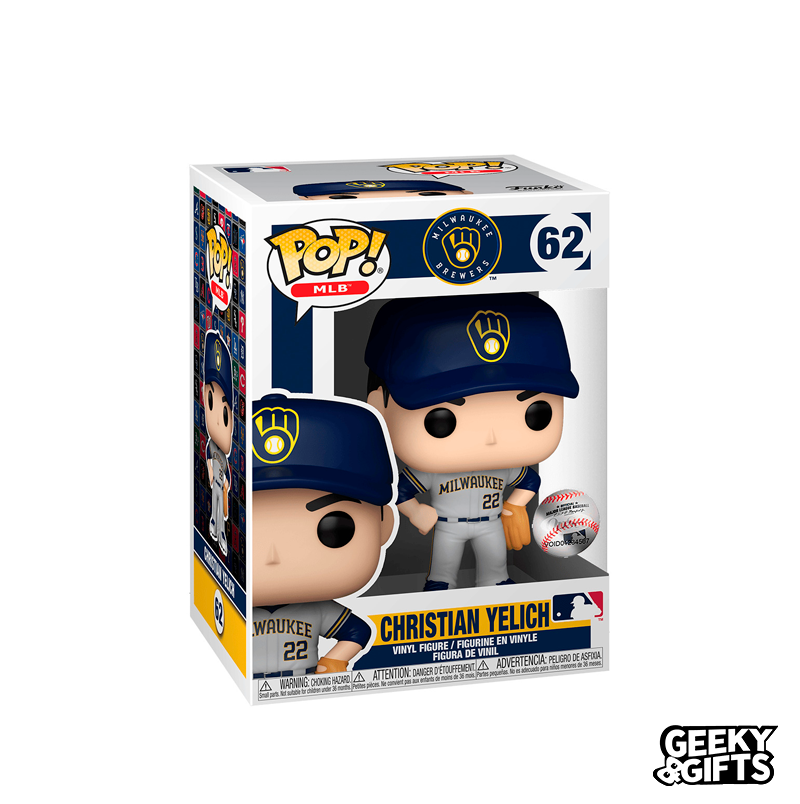 Funko Pop MLB: Milwaukee Brewers - Christian Yelich 62