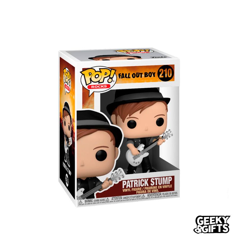 Funko Pop Rocks: Fall Out Boy - Patrick Stump 210