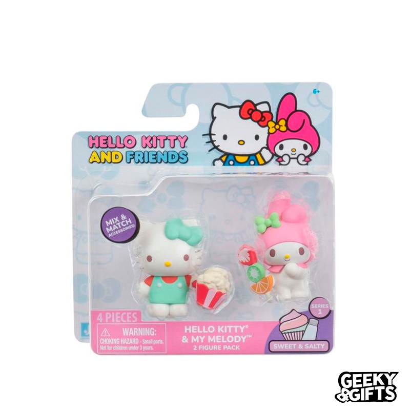 Hello Kitty & Friends: Hello Kitty & My Melody 2 Packs