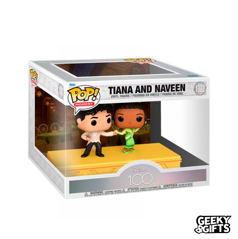 Funko Pop Deluxe Disney Tiana y Naveen 1322