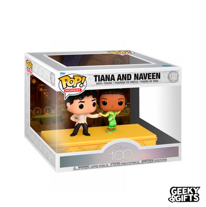 Funko Pop Deluxe Disney Tiana y Naveen 1322