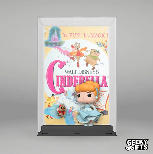 Funko Pop Posters Disney 100 Cinderella With Jaq 12