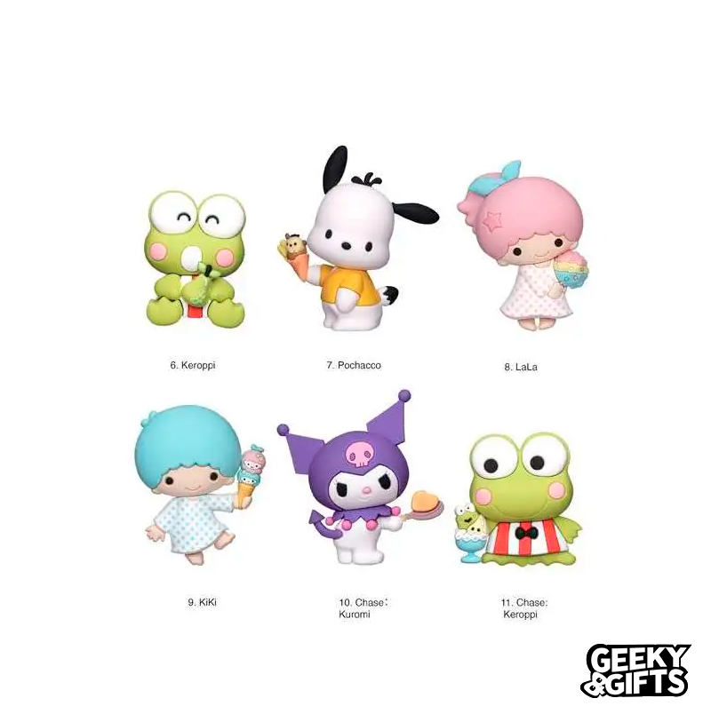 Hello Kitty Friends 3D Bag Clip Series 5 Mystery Pack 1