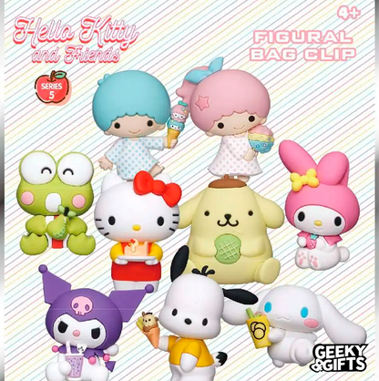 Hello Kitty Friends 3D Bag Clip Series 5 Mystery Pack 1