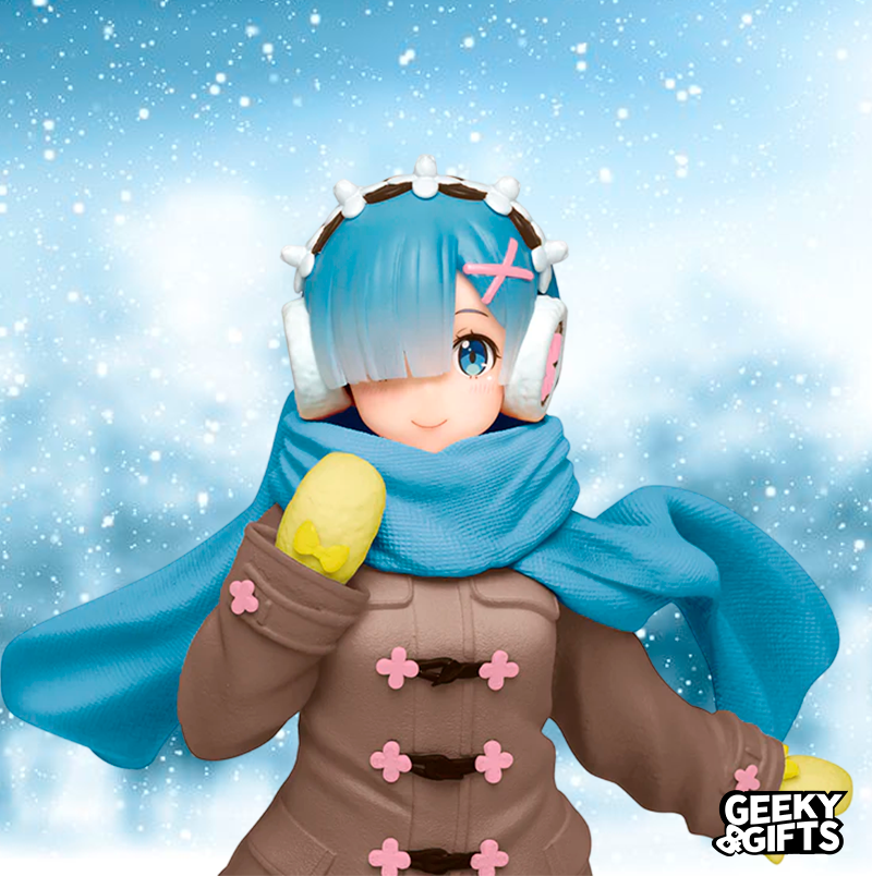 Taito Re Zero Starting Life In Another World Rem Winter Coat