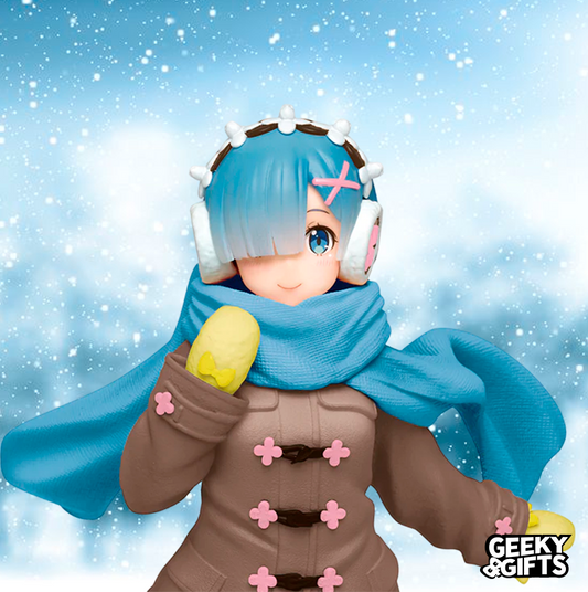 Taito Re Zero Starting Life In Another World Rem Winter Coat