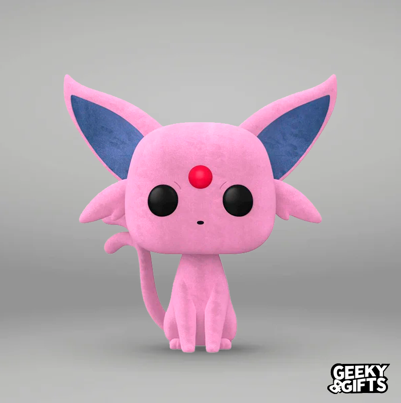 Funko Pop Games: Pokemon - Espeon 884 Flocked
