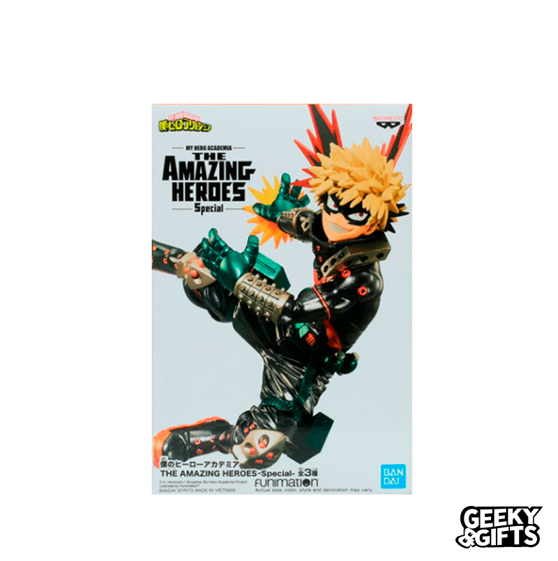 Bandai Banpresto The Amazing Heroes My Hero Academia Katsuki Bakugo Ver B