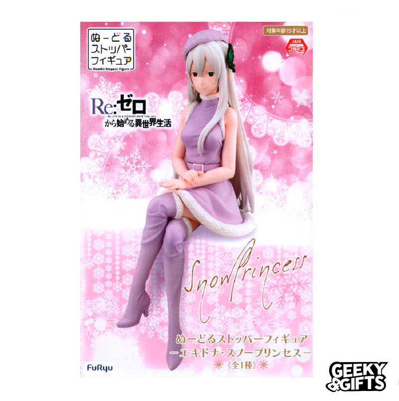 Furyu Noodle Stopper Re:Zero Echidna Snow Princess Version