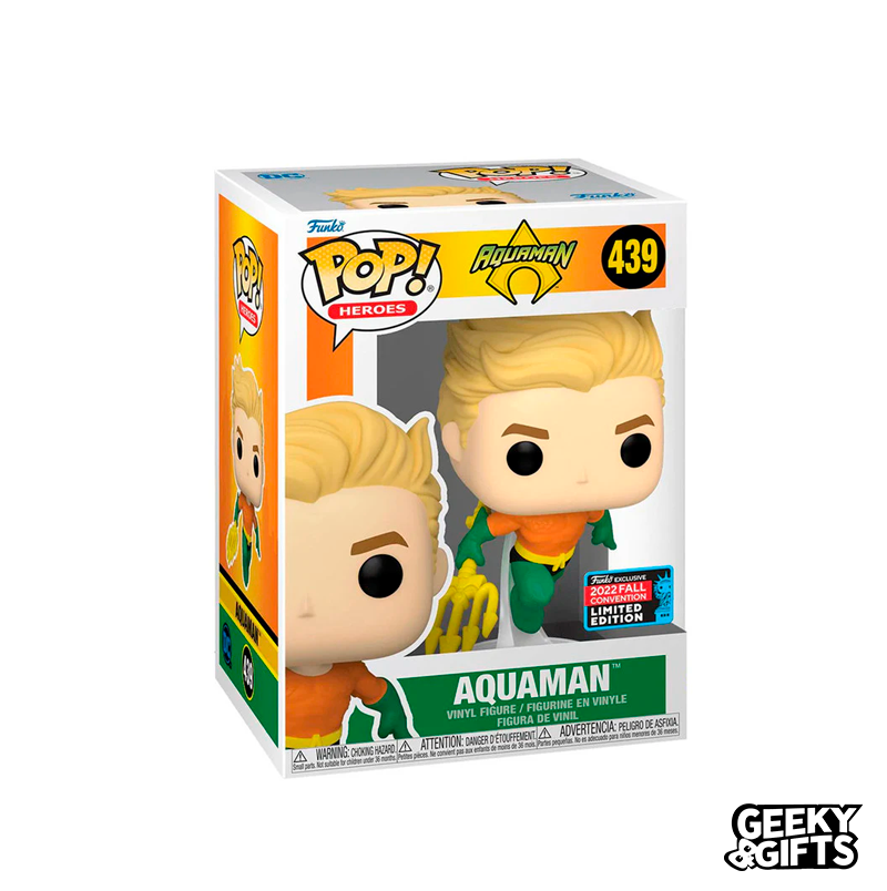 Funko Pop Heroes Aquaman 439 NYCC22