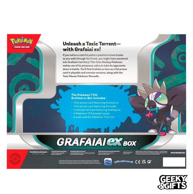 Pokemon TCG - Grafaiai Ex Box