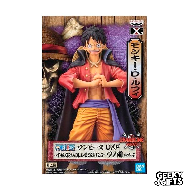 Bandai Banpresto DXF One Piece Monkey D luffy The Grandline Series A Vol 4