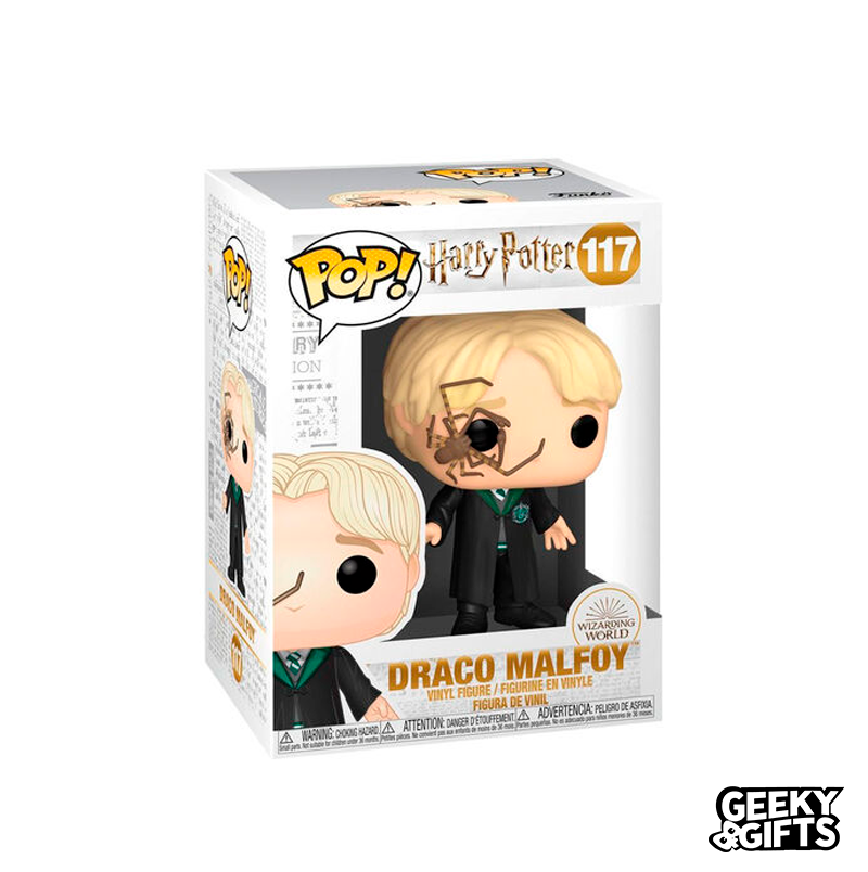 Funko Pop Movies: Harry Potter -  Malfoy con Araña 117