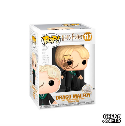 Funko Pop Movies: Harry Potter -  Malfoy con Araña 117