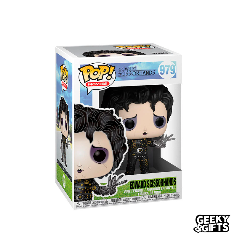 Funko Pop Movies: Edward Scissorhands- Edward Scissorhands 979