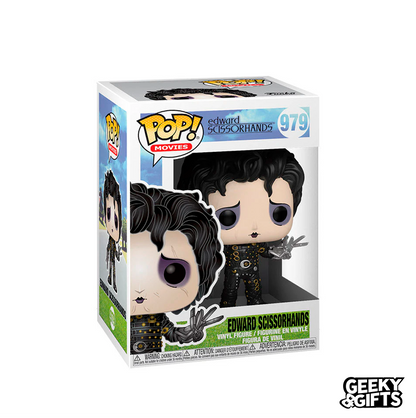 Funko Pop Movies: Edward Scissorhands- Edward Scissorhands 979