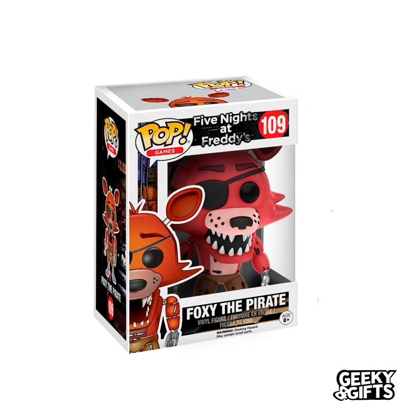 Funko Pop Games: Five Nights At Freddys - Foxy the Pirate 109