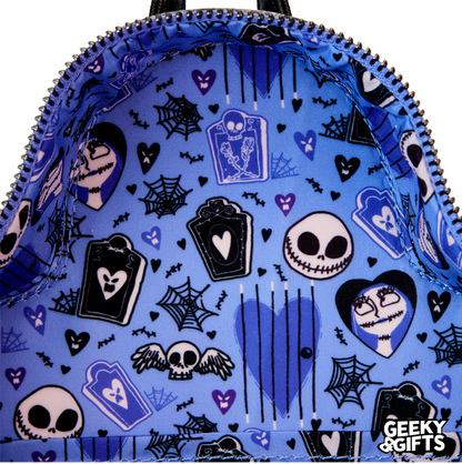 Loungefly Disney: Nightmare Before Christmas - Jack & Sally Eternally Yours Tombstone