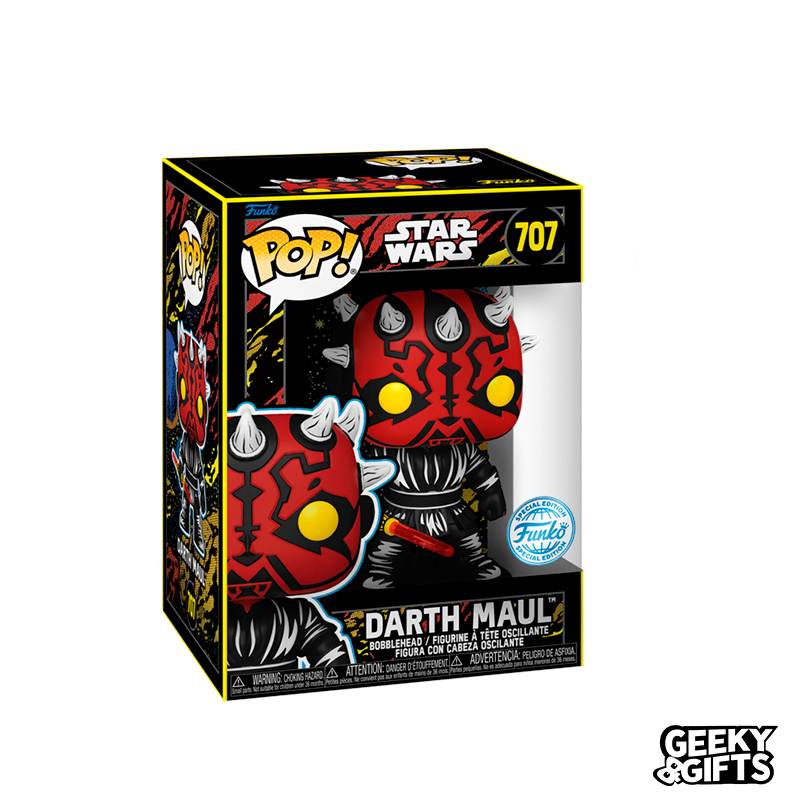 Funko Pop Star Wars: La Amenaza Fantasma - Darth Maul 707