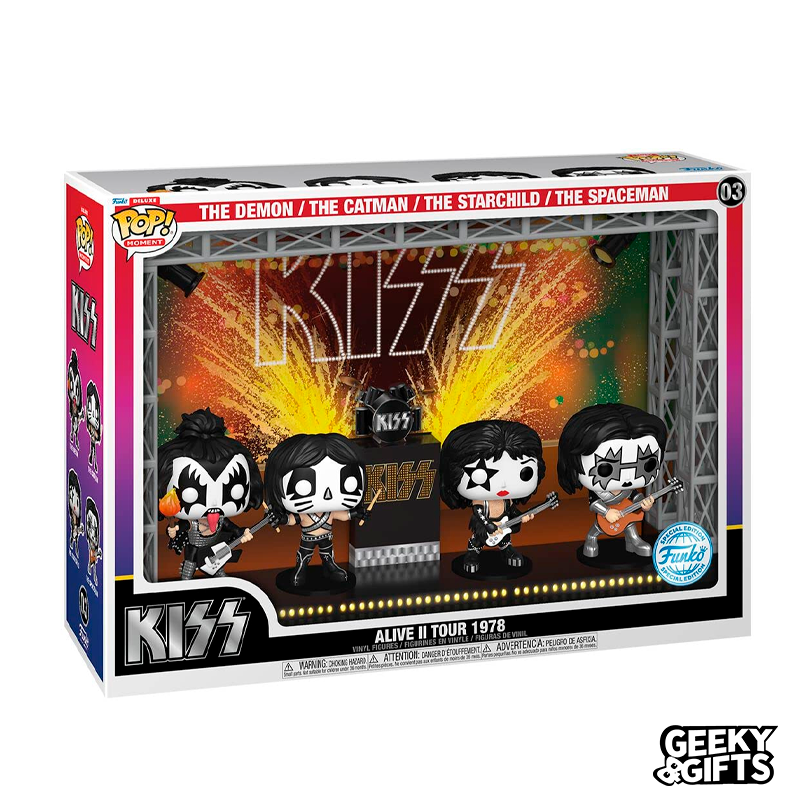 Funko Pop Moment - KISS Alive II Tour 1978 SE