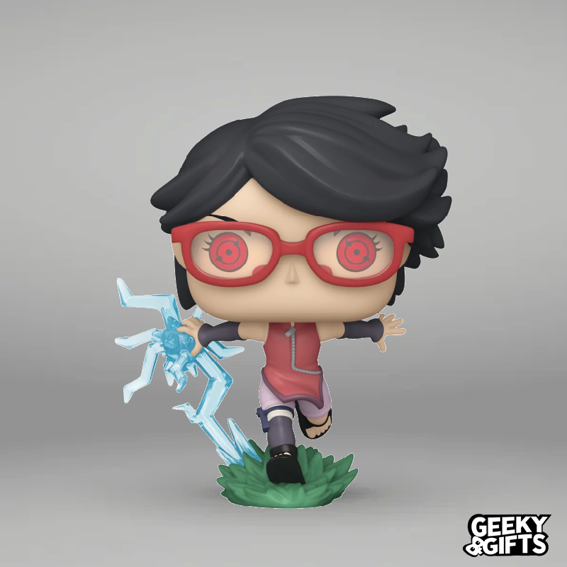 Funko Pop Animation Boruto Sarada with Sharingan 1358 Glow Exclusive