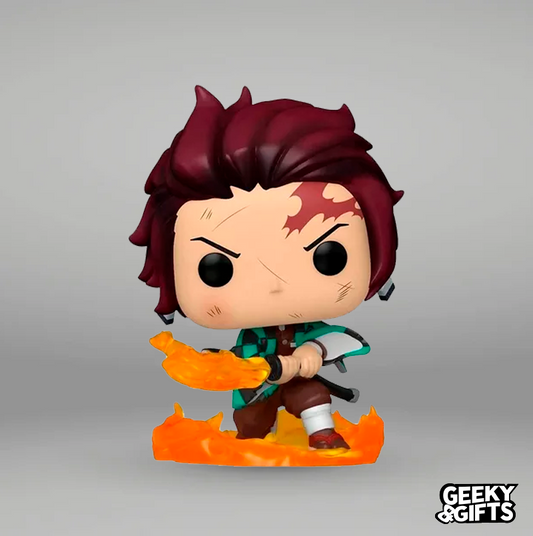 Funko Pop Animation: Demon Slayer - Tanjiro Kamado Hinokami Kagura Dance 874