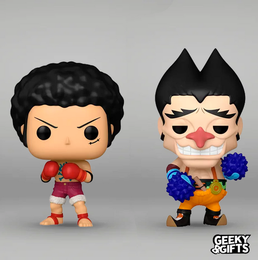 Funko Pop Animation: One Piece - Luffy & Foxy 2 Pack