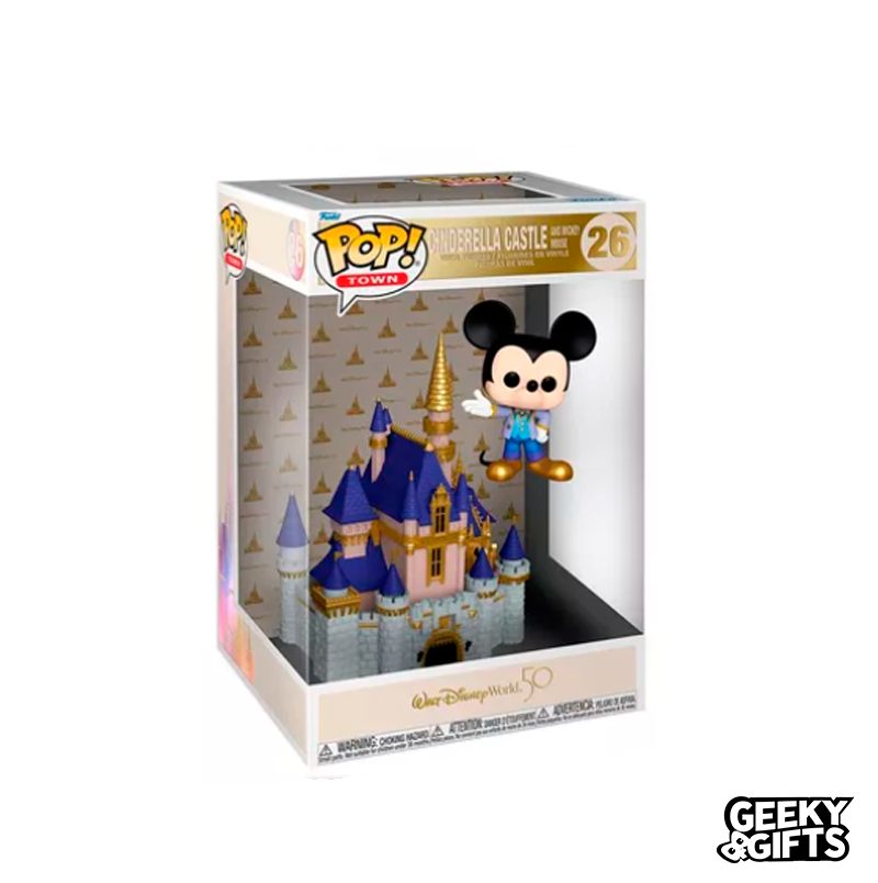 Funko Pop Town: Cinderella Castle and Mickey Mouse 26