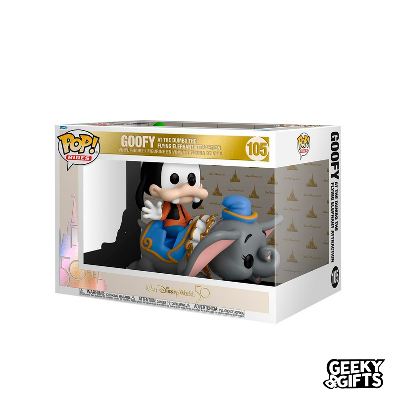 Funko Pop Rides: Goofy at the Dumbo the Flying Elephant Attraction 105