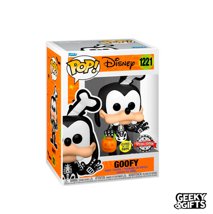 Funko Pop Disney: Skeleton Goofy Glow SE 1221