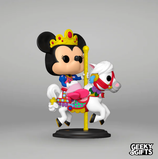 Funko Pop Disney: Minnie Mouse On Prince Charming Regal Carrousel 1251