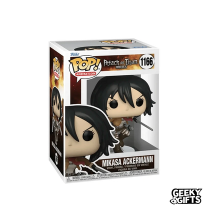 Funko pop Animation: Attack on Titan - Mikasa Ackerman 1166